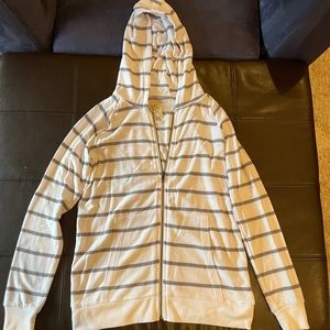 Chaser - Zip up hooded knit top